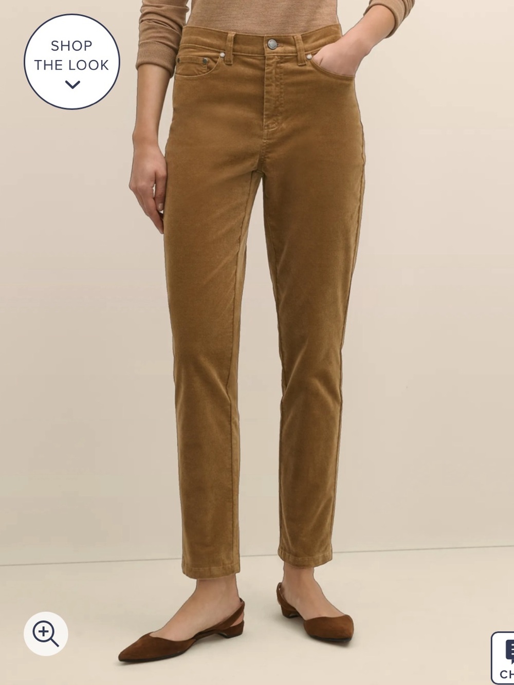 Brooks Brothers 5 Pocket Corduroy Pants Camel Size 00 Straight Leg Quiet Luxury